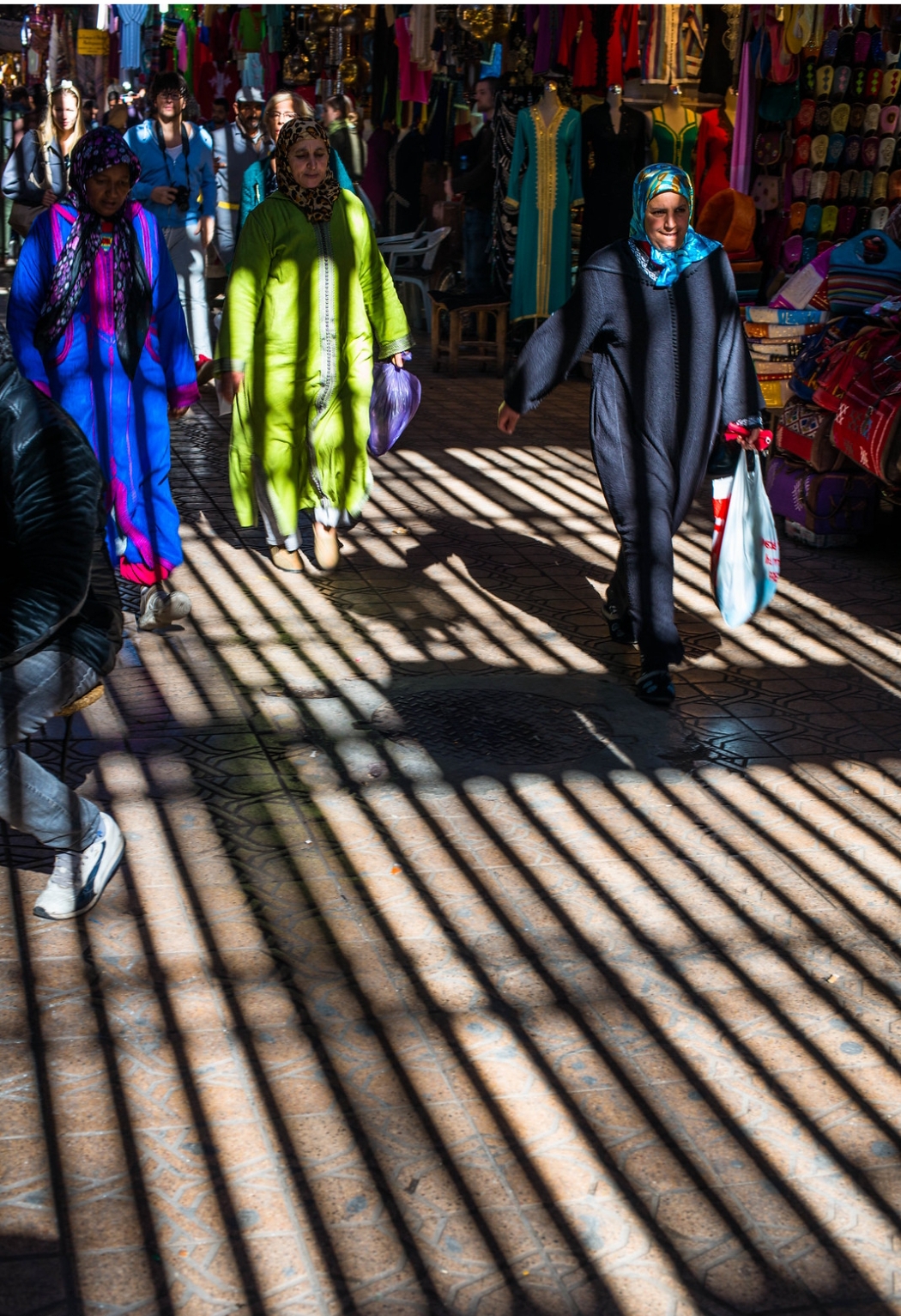 Sortie des souks