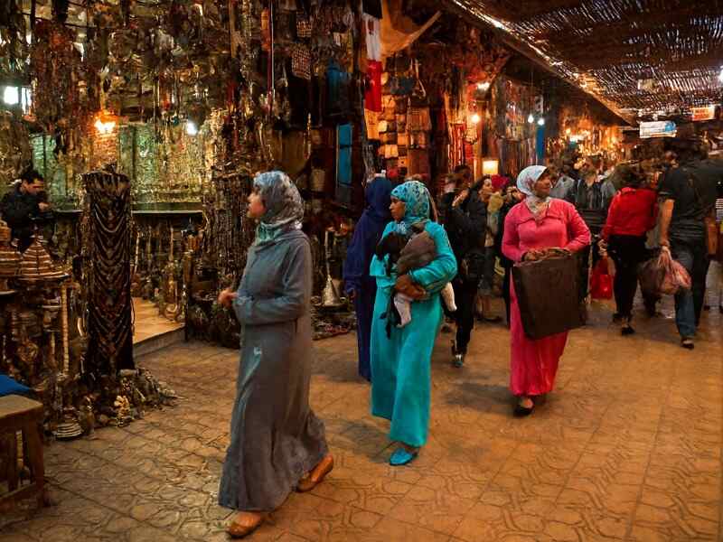 Itinéraire 4 heures Marrakech